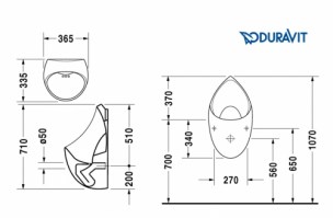 DURAVIT McDRY URINARIO